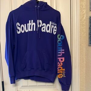 South Padre Island Blue Hoodie